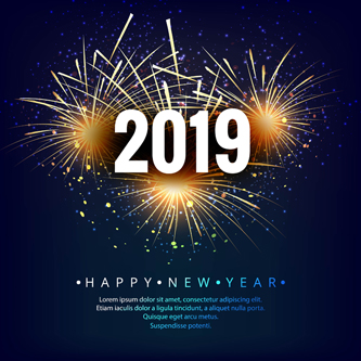 新年あけましておめでとうございます。2019年が幸せな年になりますように。